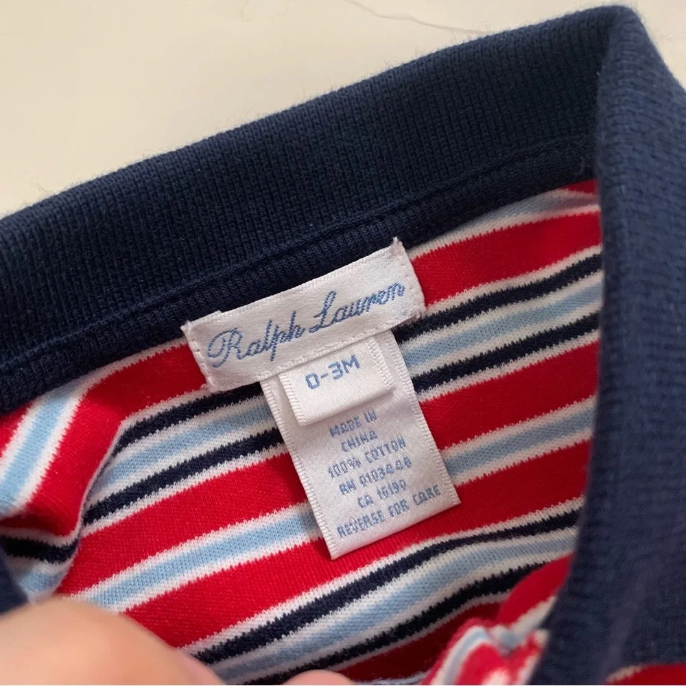 NWOT y2k Ralph Lauren 100% cotton polo shirt